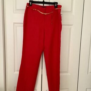 Red pants